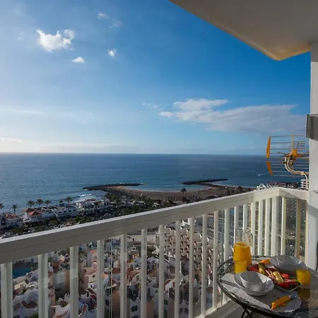 شقة Unique Sea View!! In The Playa De Las America's Heart *