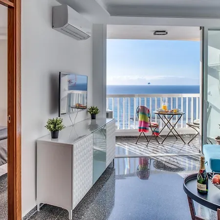 Unique Sea View!! In The Playa De Las America's Heart أرونا