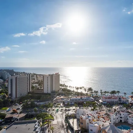 شقة Unique Sea View!! In The Playa De Las America's Heart